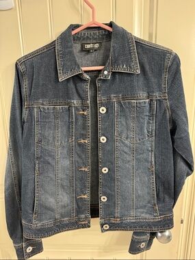 Women's Dark Blue Denim Jacket